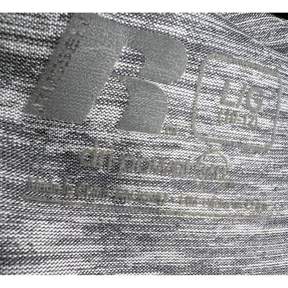 Russell Dri-Power 360 Sweater sweatshirt Boys Large 10 - 12 Gray Long Sleeve - Picture 4 of 7